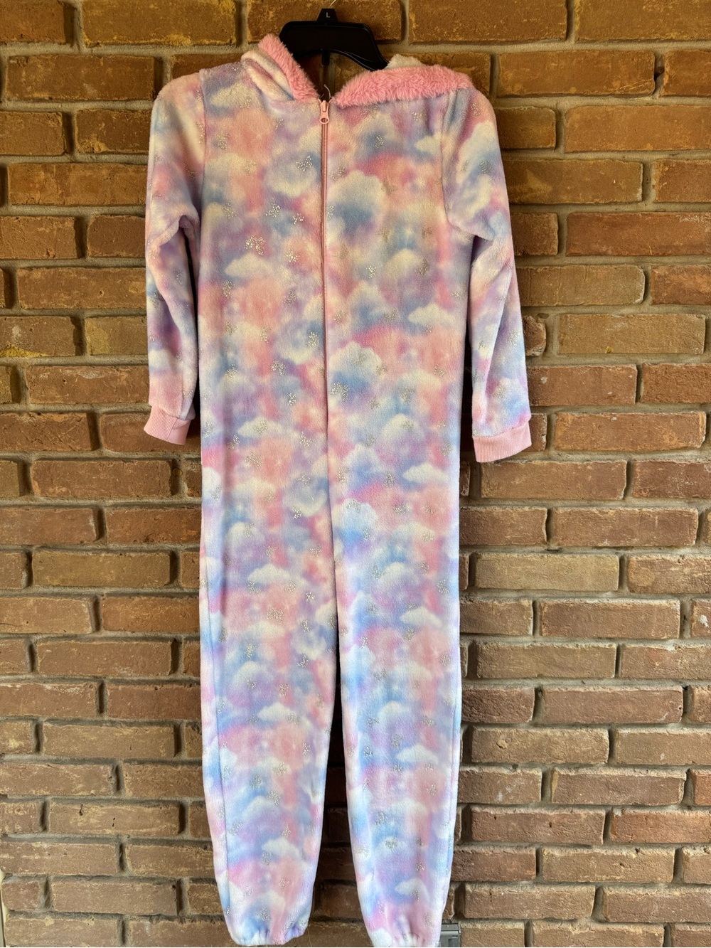Bmgical Girl’s Pastel Tie-Dye One Piece Size L (10)